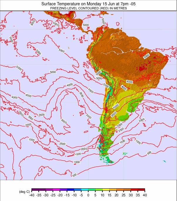 South America weather map - click to go back to main thumbnail page
