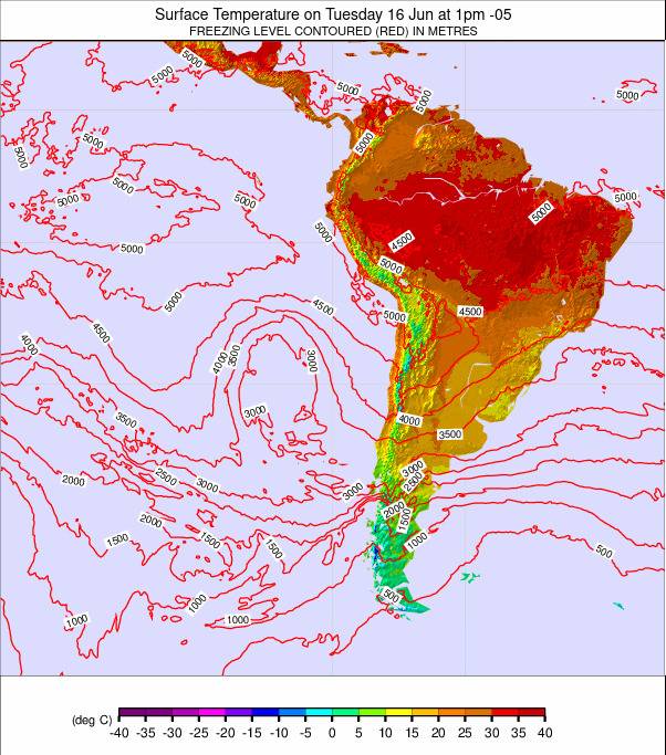 South America weather map - click to go back to main thumbnail page