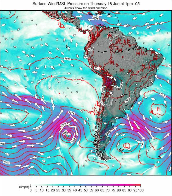 South America weather map - click to go back to main thumbnail page