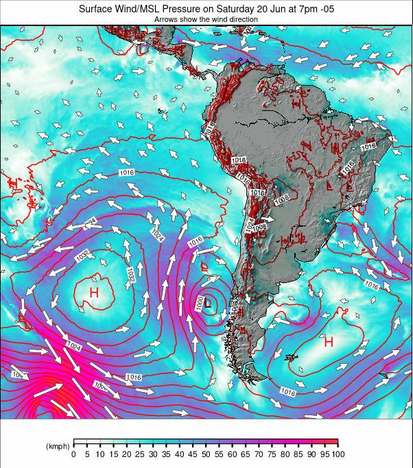 South America weather map - click to go back to main thumbnail page