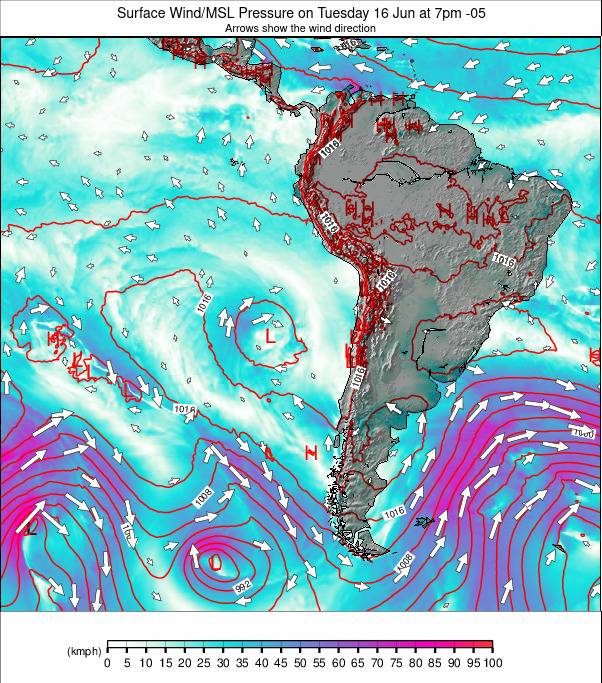South America weather map - click to go back to main thumbnail page