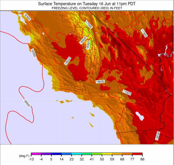 South California weather map - click to go back to main thumbnail page