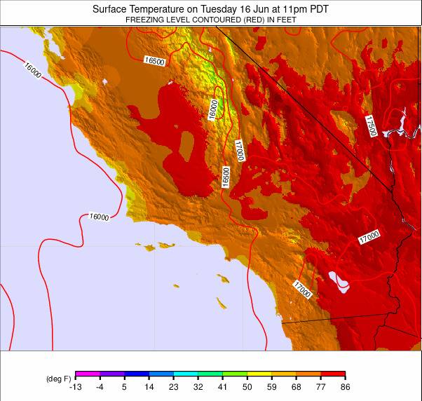 South California weather map - click to go back to main thumbnail page