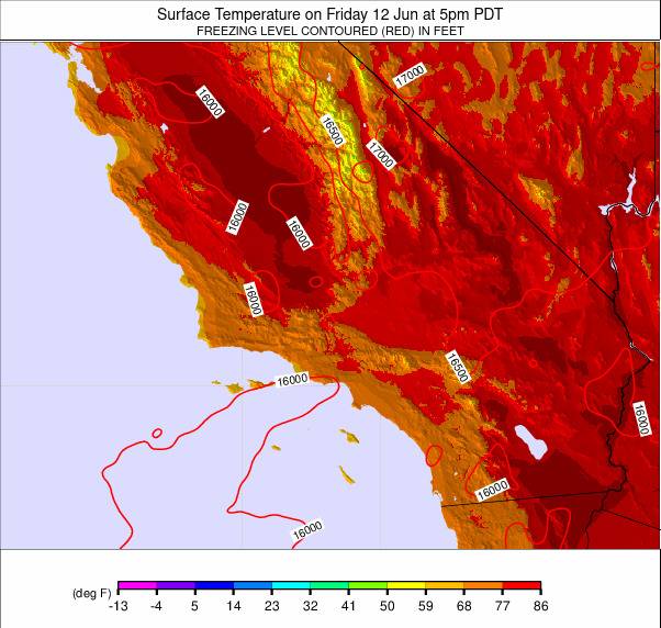 South California weather map - click to go back to main thumbnail page