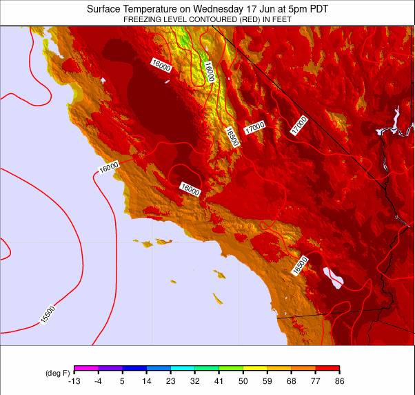 South California weather map - click to go back to main thumbnail page