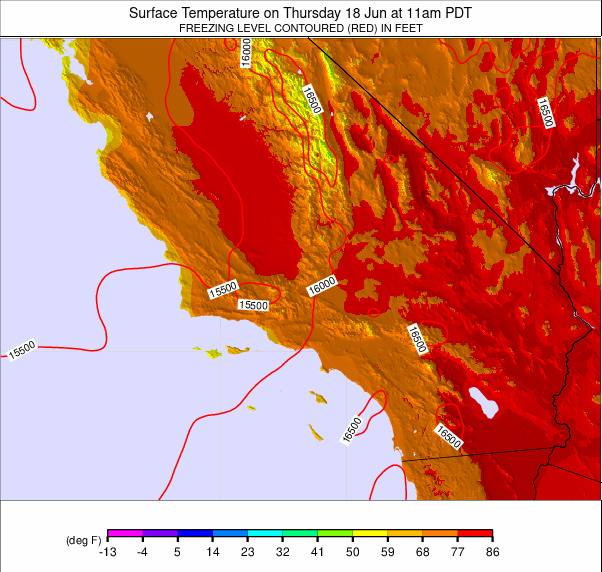 South California weather map - click to go back to main thumbnail page