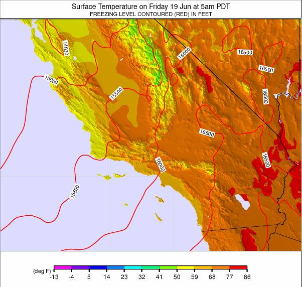 South California weather map - click to go back to main thumbnail page