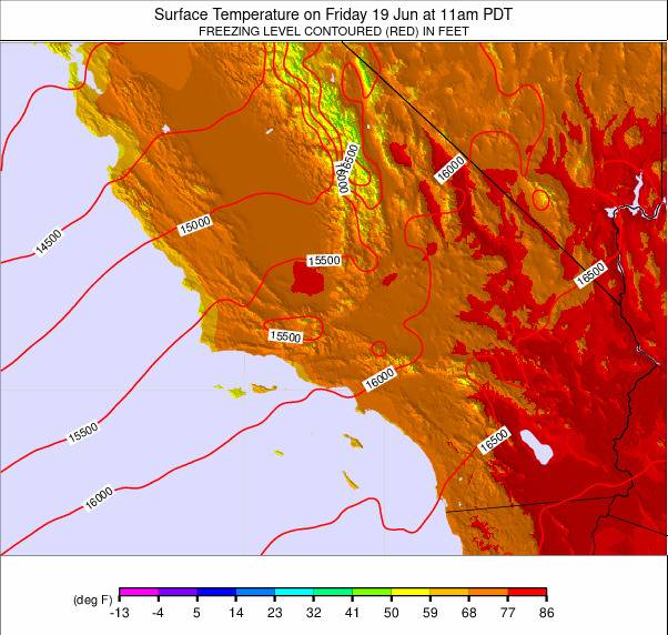 South California weather map - click to go back to main thumbnail page