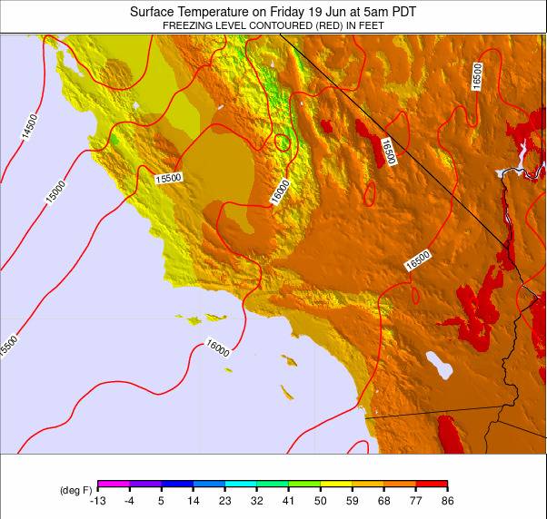 South California weather map - click to go back to main thumbnail page