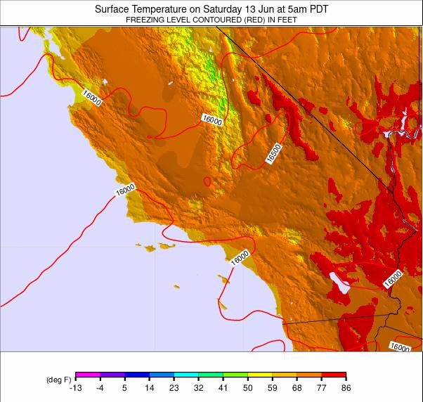 South California weather map - click to go back to main thumbnail page
