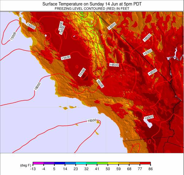 South California weather map - click to go back to main thumbnail page