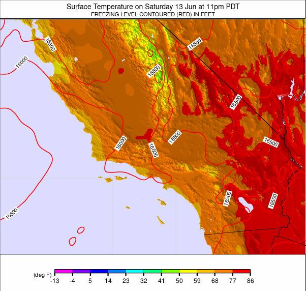 South California weather map - click to go back to main thumbnail page