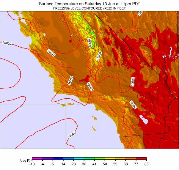 South California weather map - click to go back to main thumbnail page