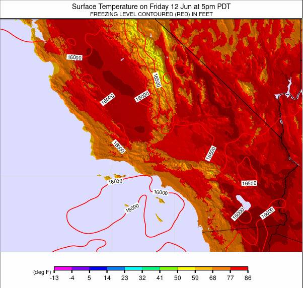 South California weather map - click to go back to main thumbnail page