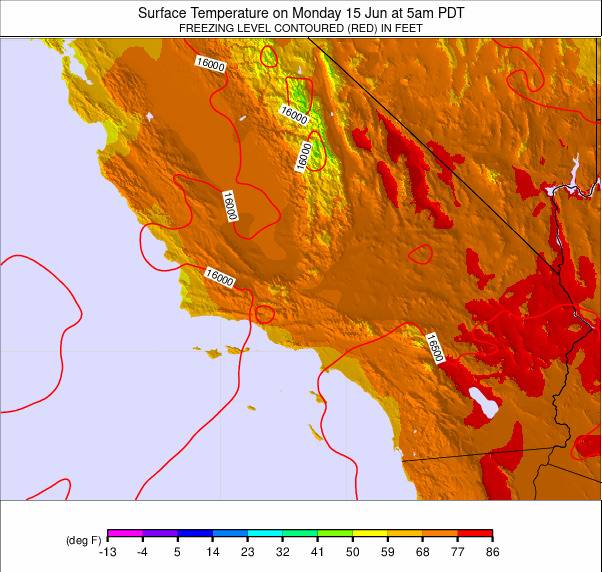 South California weather map - click to go back to main thumbnail page