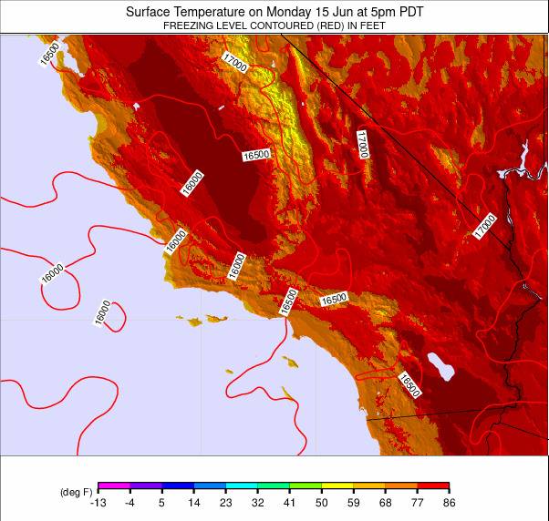 South California weather map - click to go back to main thumbnail page