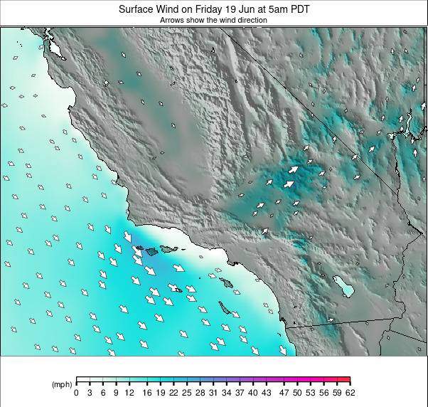 South California weather map - click to go back to main thumbnail page