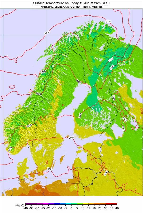 Scandinavia weather map - click to go back to main thumbnail page