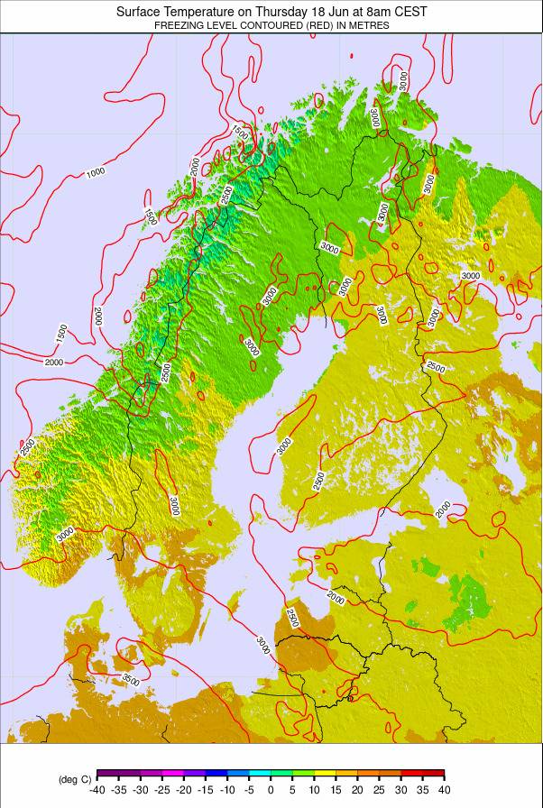 Scandinavia weather map - click to go back to main thumbnail page