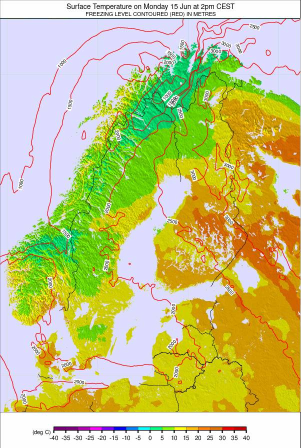 Scandinavia weather map - click to go back to main thumbnail page