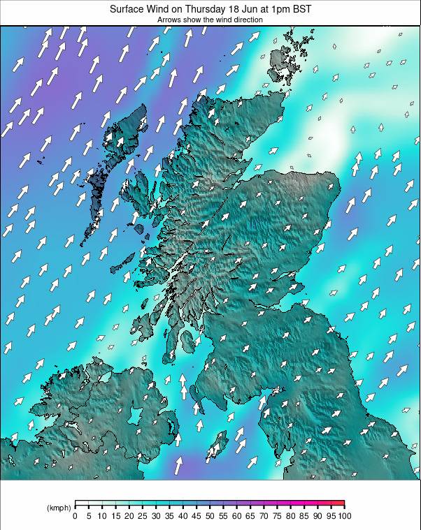 Scotland weather map - click to go back to main thumbnail page