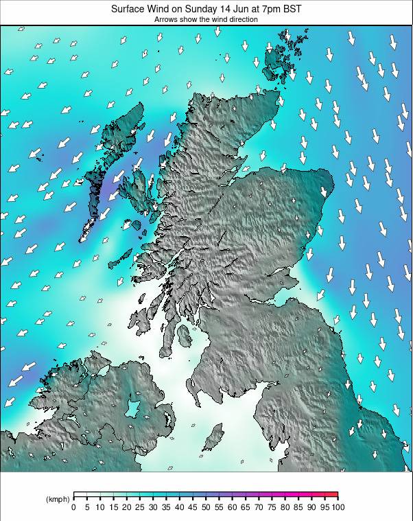 Scotland weather map - click to go back to main thumbnail page