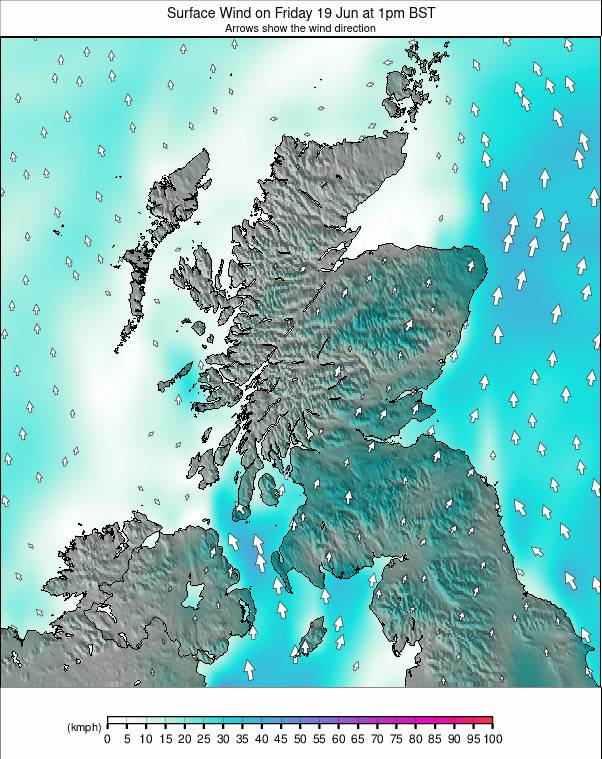 Scotland weather map - click to go back to main thumbnail page