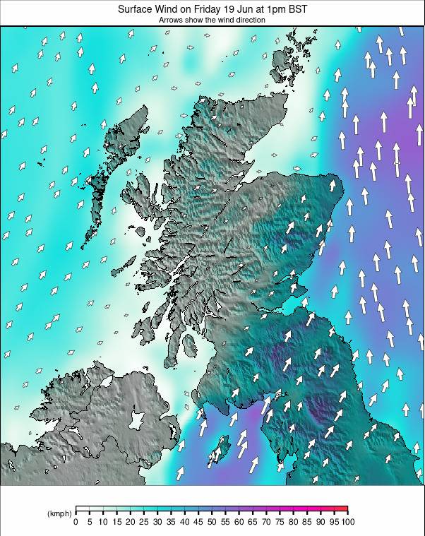 Scotland weather map - click to go back to main thumbnail page