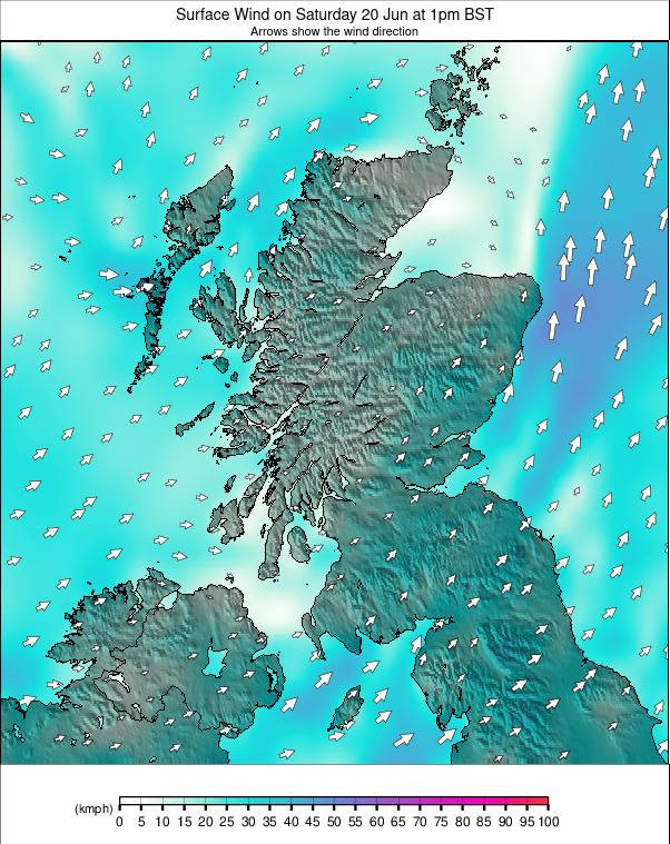 Scotland weather map - click to go back to main thumbnail page