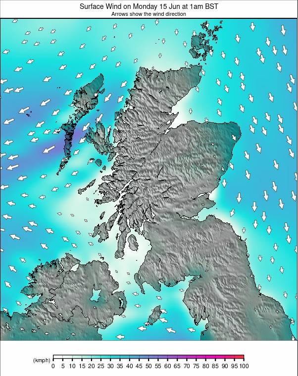Scotland weather map - click to go back to main thumbnail page