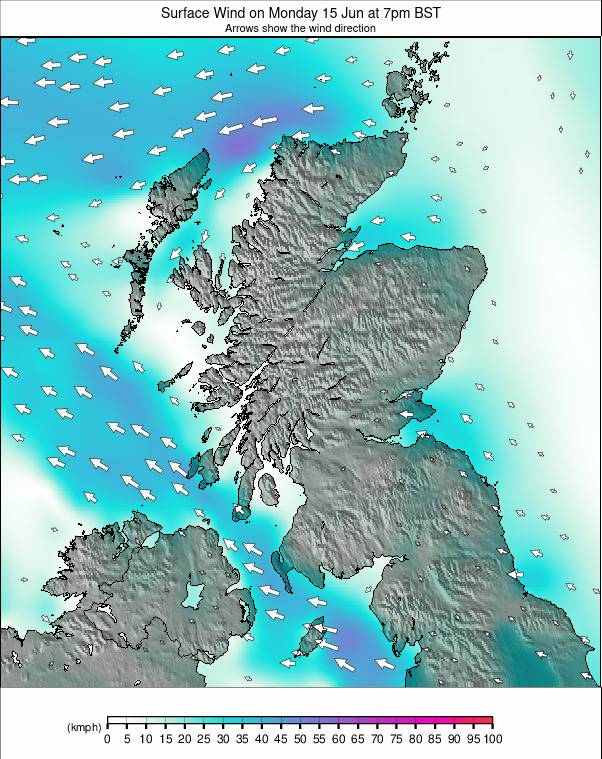 Scotland weather map - click to go back to main thumbnail page