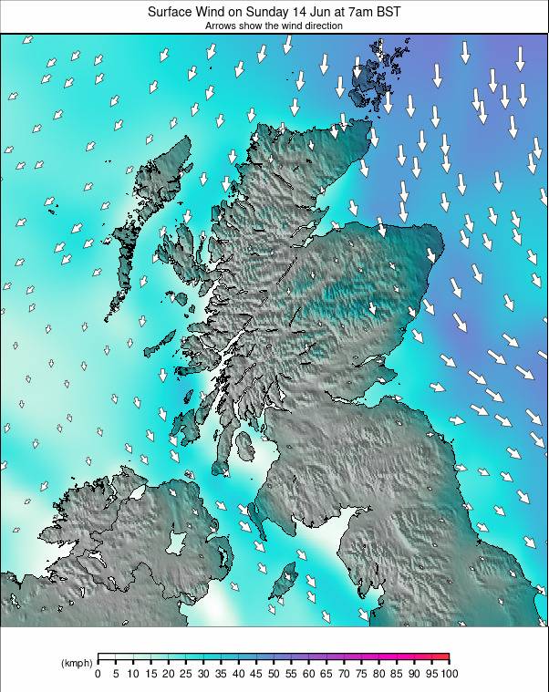 Scotland weather map - click to go back to main thumbnail page
