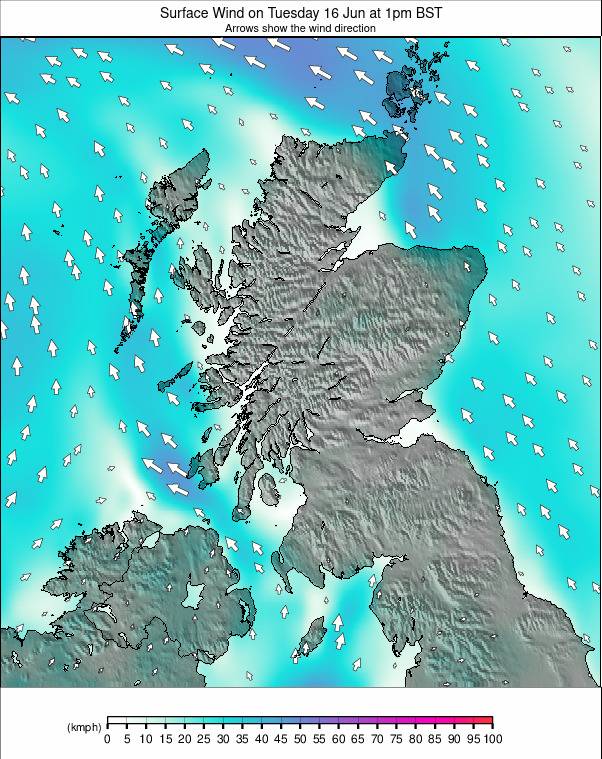 Scotland weather map - click to go back to main thumbnail page