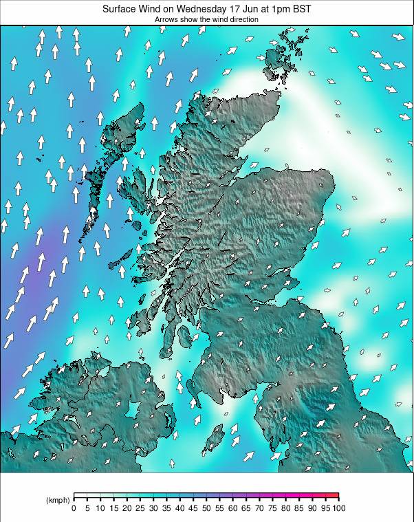 Scotland weather map - click to go back to main thumbnail page