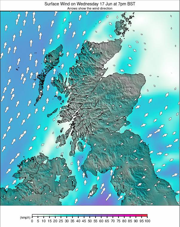Scotland weather map - click to go back to main thumbnail page