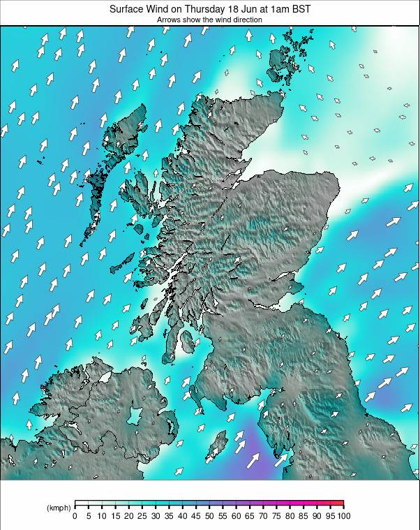 Scotland weather map - click to go back to main thumbnail page
