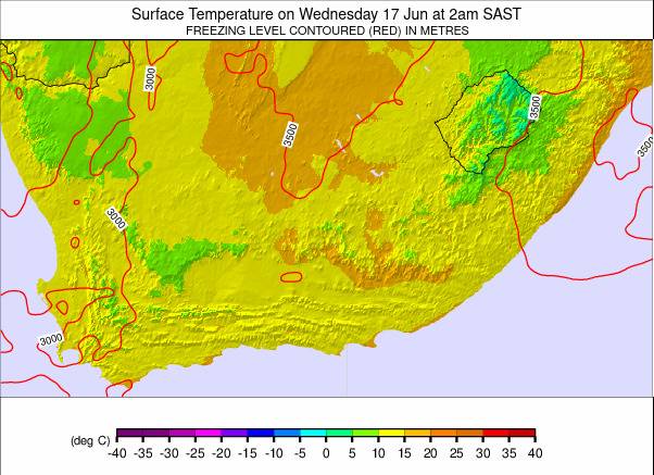 South Africa weather map - click to go back to main thumbnail page
