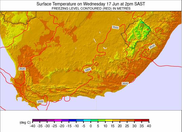 South Africa weather map - click to go back to main thumbnail page