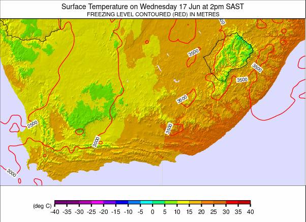 South Africa weather map - click to go back to main thumbnail page