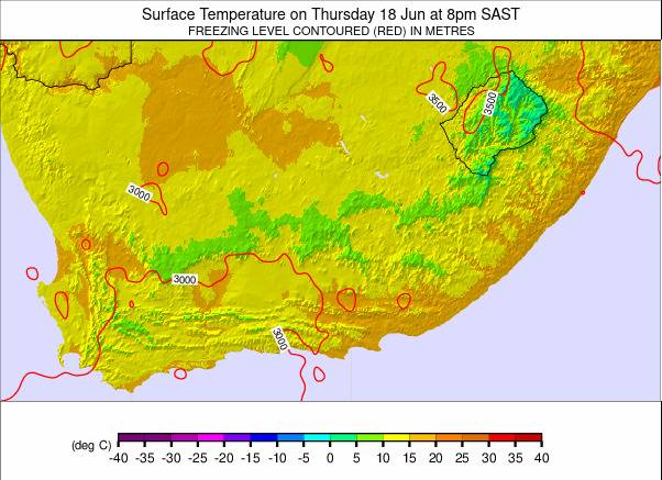 South Africa weather map - click to go back to main thumbnail page