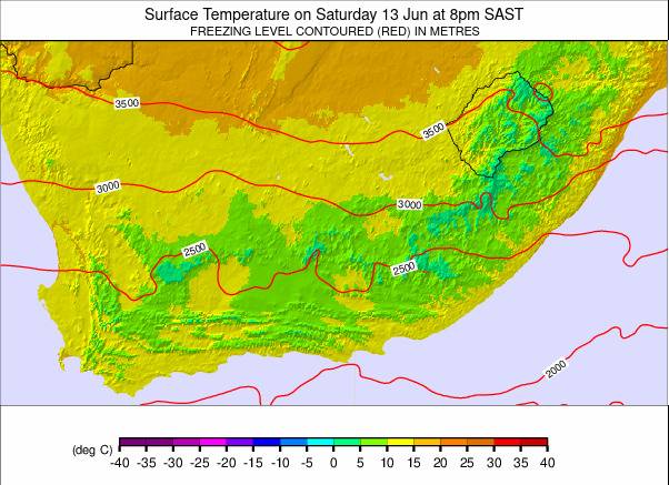 South Africa weather map - click to go back to main thumbnail page