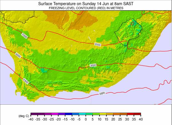 South Africa weather map - click to go back to main thumbnail page