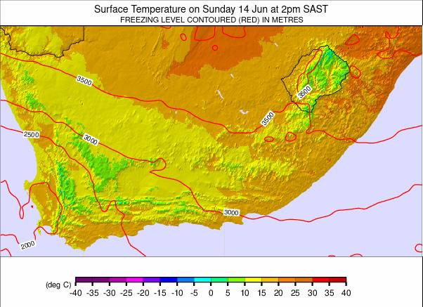 South Africa weather map - click to go back to main thumbnail page