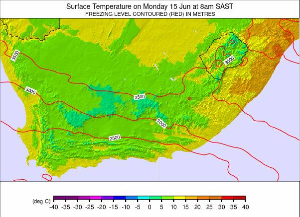 South Africa weather map - click to go back to main thumbnail page
