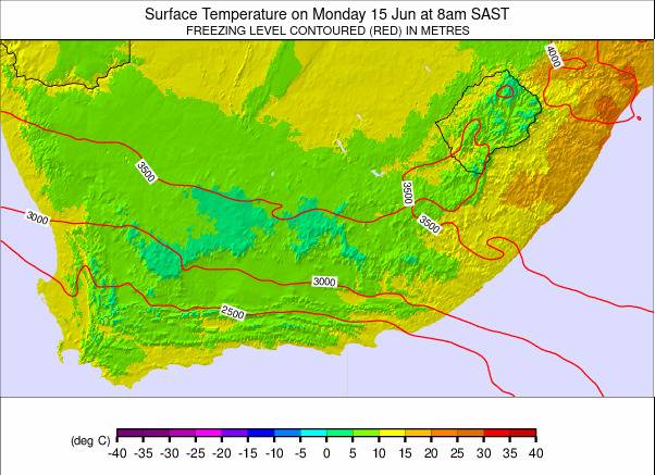 South Africa weather map - click to go back to main thumbnail page