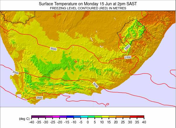 South Africa weather map - click to go back to main thumbnail page