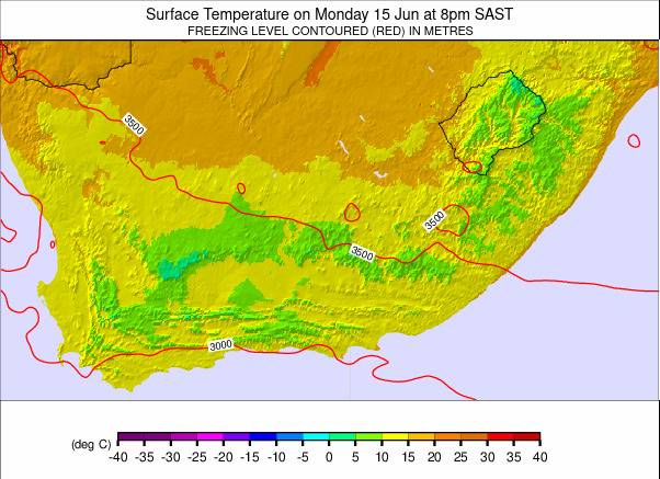 South Africa weather map - click to go back to main thumbnail page