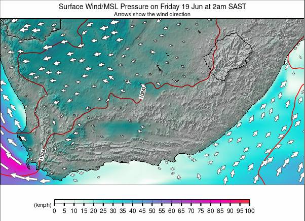 South Africa weather map - click to go back to main thumbnail page