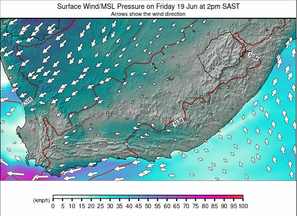 South Africa weather map - click to go back to main thumbnail page