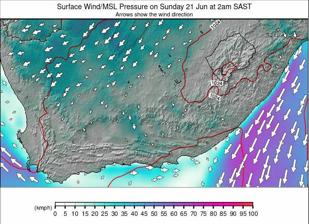 South Africa weather map - click to go back to main thumbnail page